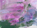 Bois de Paris
2019<br />
peinture à l'eau et à l'huile, crayon, pastel et plâtre<br />
80 x 80 cm 
