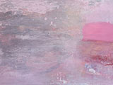 Songe d'un carré rose
2020
peinture à l'eau et à l'huile et plâtre 
54 x 79 cm