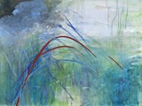 庭1 - モネ
2015
石膏に水性、油性、墨、パステル
73 x 100 cm